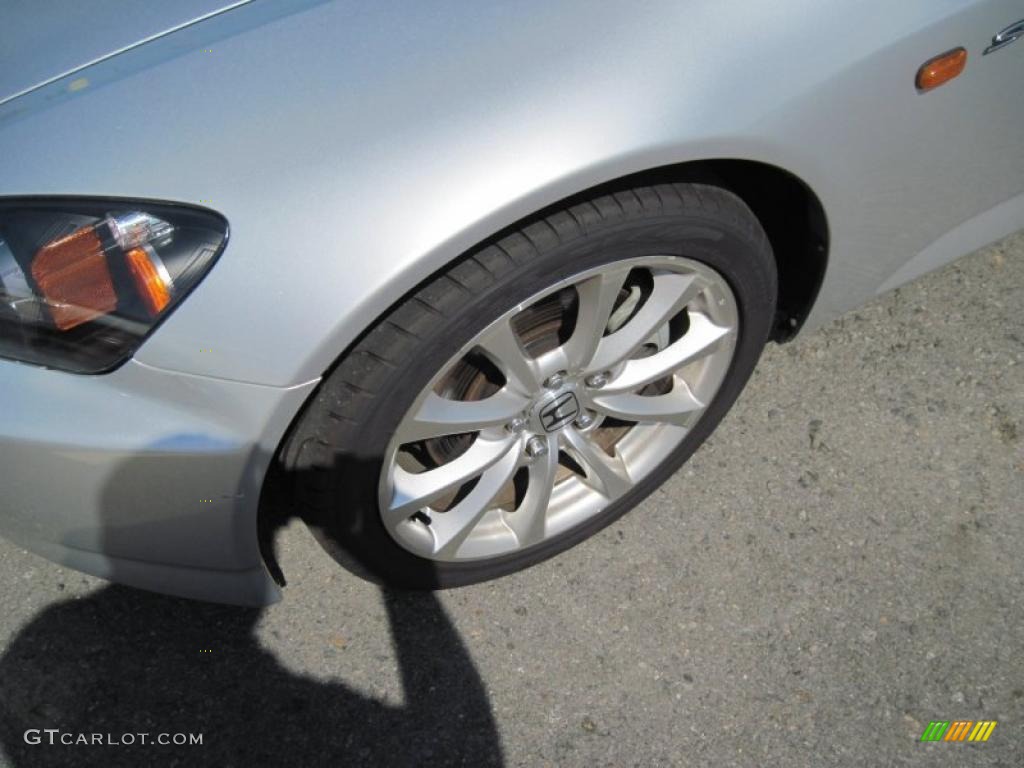2006 S2000 Roadster - Sebring Silver Metallic / Black photo #9