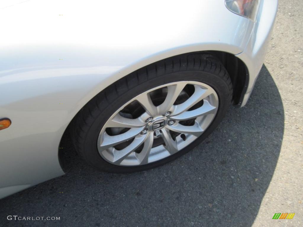 2006 S2000 Roadster - Sebring Silver Metallic / Black photo #12