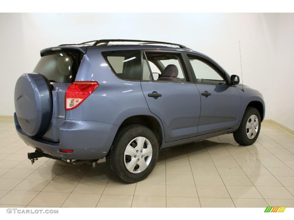 2008 RAV4 4WD - Pacific Blue Metallic / Ash photo #7