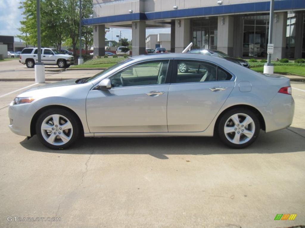 2010 TSX Sedan - Palladium Metallic / Parchment photo #3