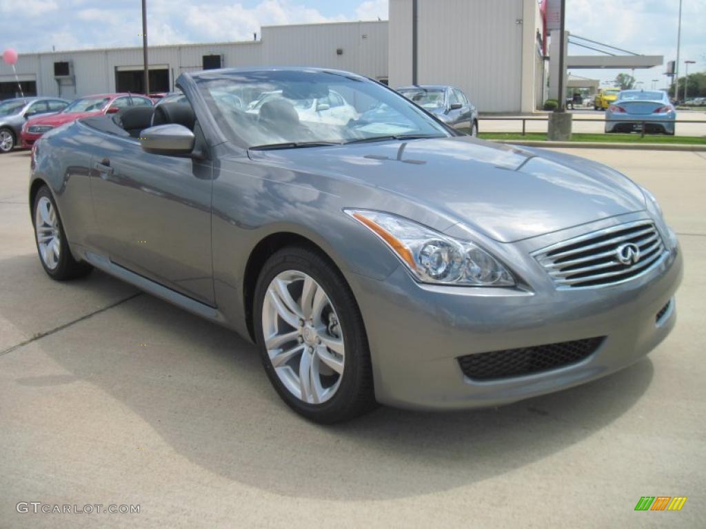 Graphite Shadow 2010 Infiniti G 37 Convertible Exterior Photo #36251569