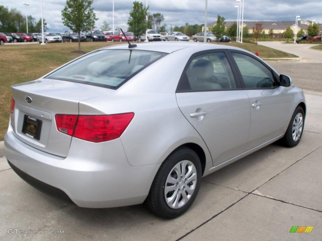 2010 Forte LX - Bright Silver / Stone photo #6