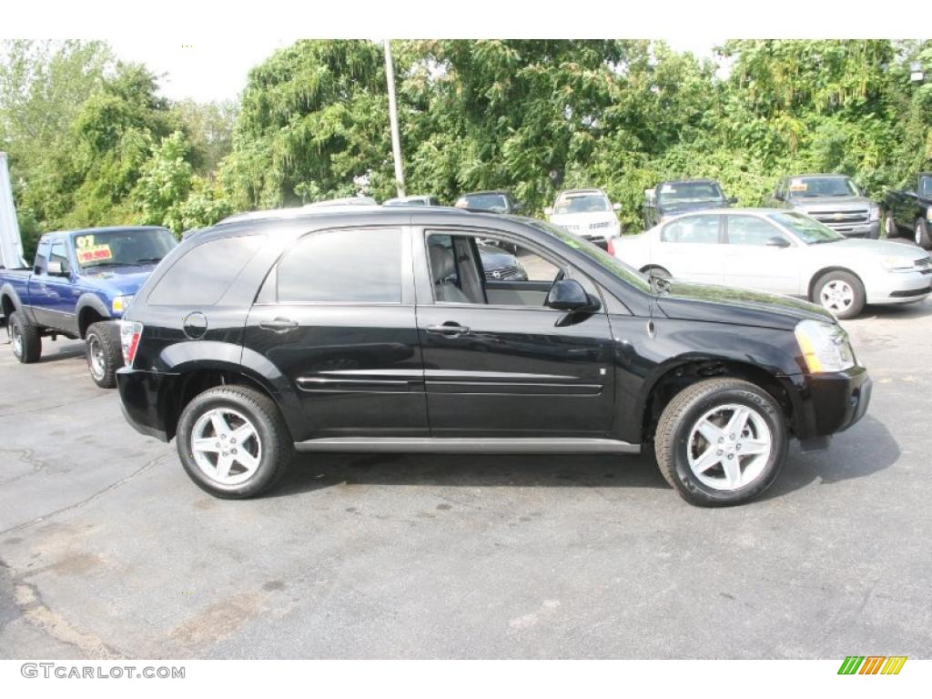 2006 Equinox LT AWD - Black / Light Gray photo #4