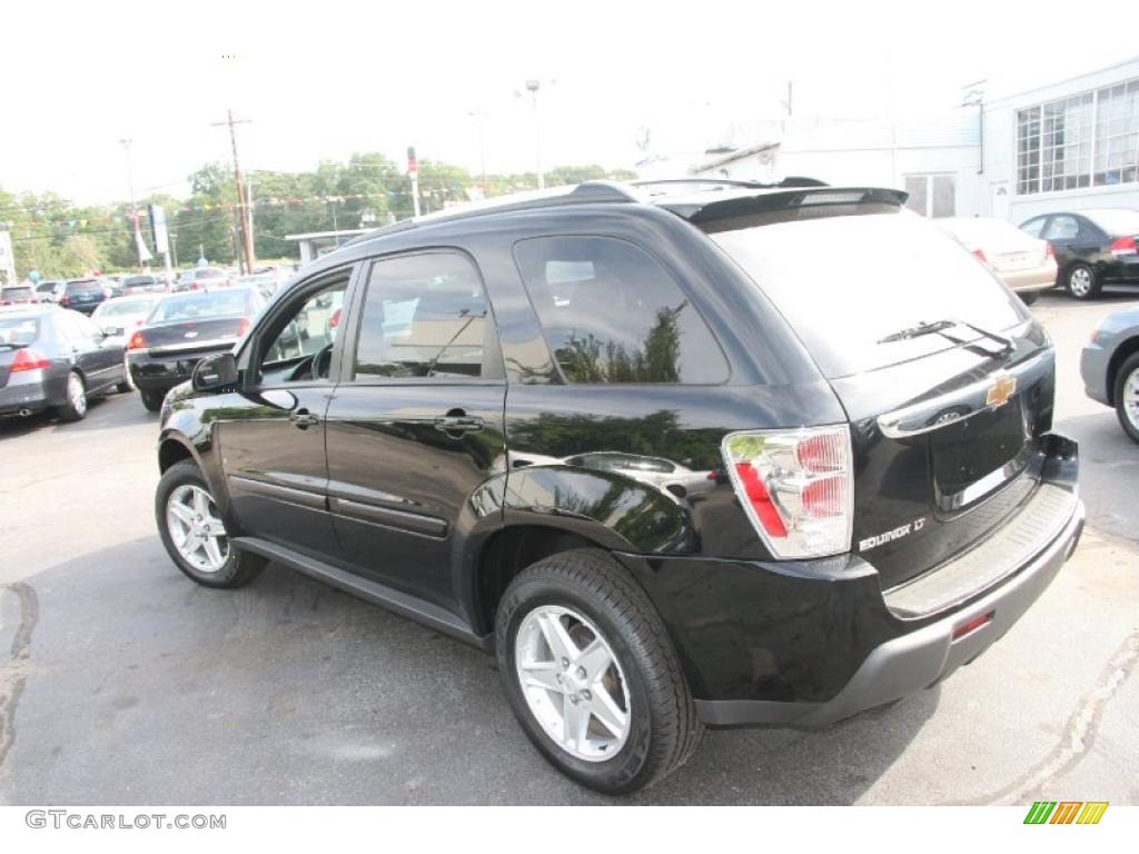 2006 Equinox LT AWD - Black / Light Gray photo #8