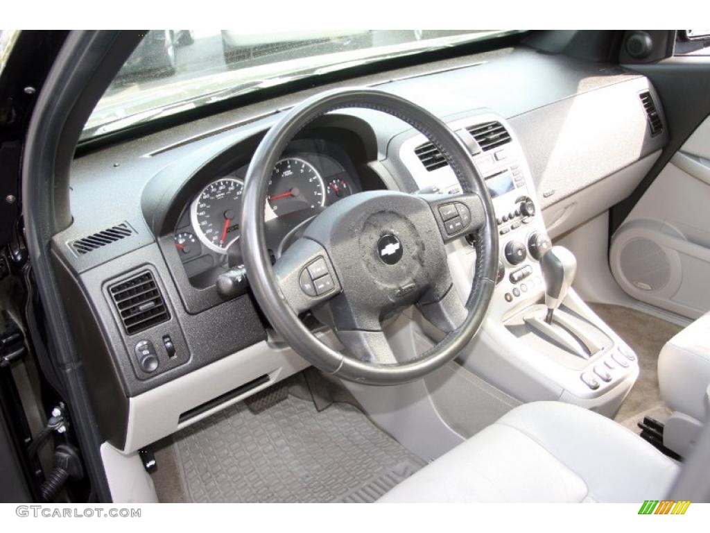 2006 Equinox LT AWD - Black / Light Gray photo #11