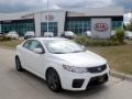 2010 Clear White Kia Forte Koup EX  photo #1