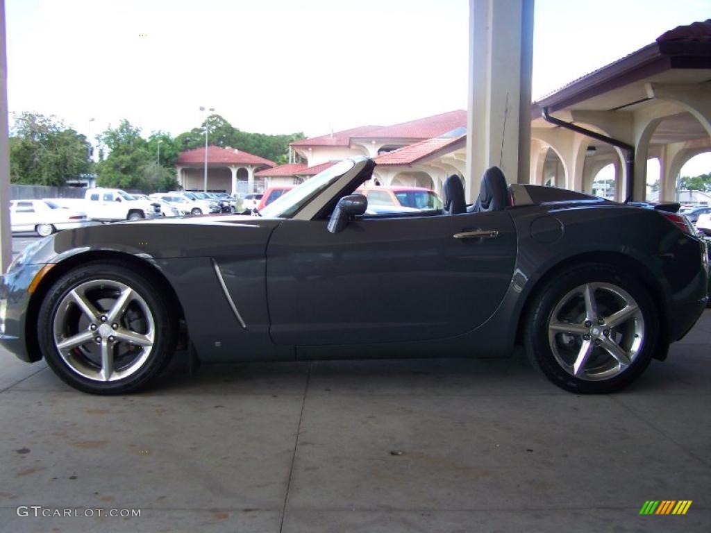 2008 Sky Red Line Roadster - Techno Gray / Black photo #2