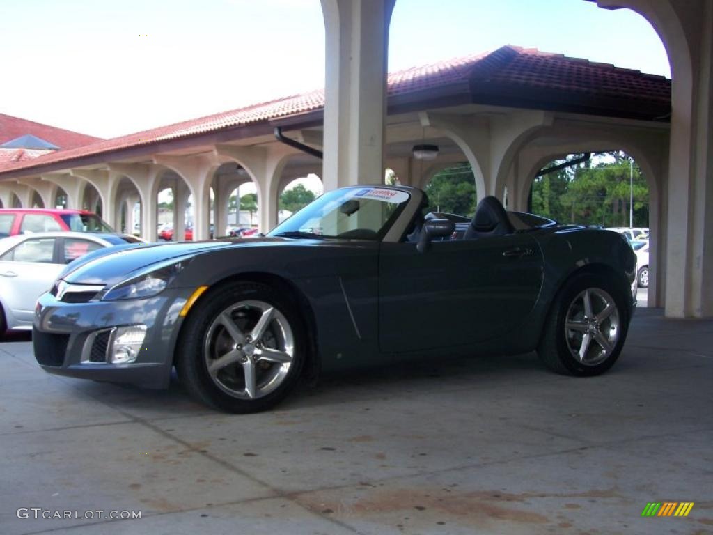 2008 Sky Red Line Roadster - Techno Gray / Black photo #3