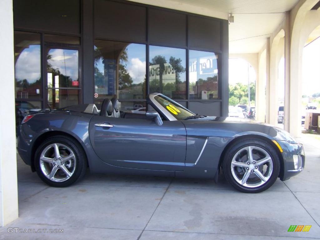 2008 Sky Red Line Roadster - Techno Gray / Black photo #6