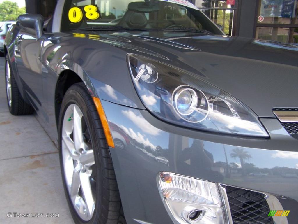 2008 Sky Red Line Roadster - Techno Gray / Black photo #9