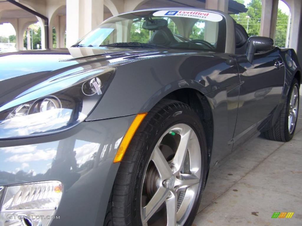 2008 Sky Red Line Roadster - Techno Gray / Black photo #11