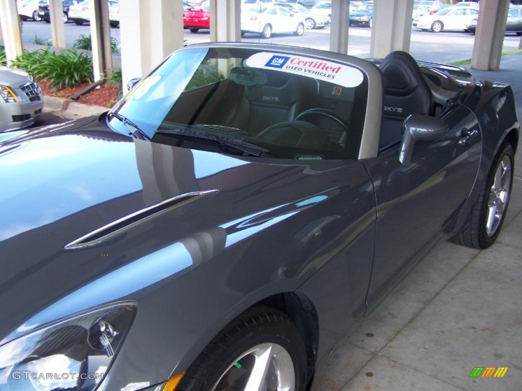 2008 Sky Red Line Roadster - Techno Gray / Black photo #14