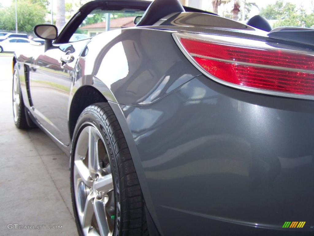 2008 Sky Red Line Roadster - Techno Gray / Black photo #15