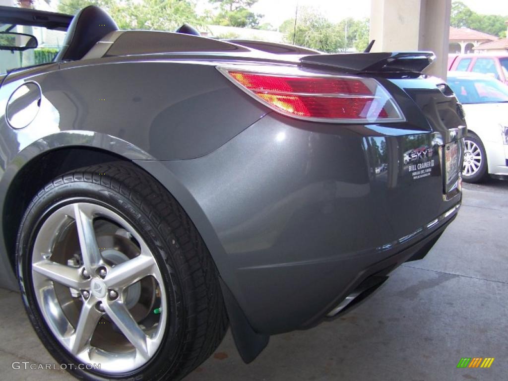 2008 Sky Red Line Roadster - Techno Gray / Black photo #16