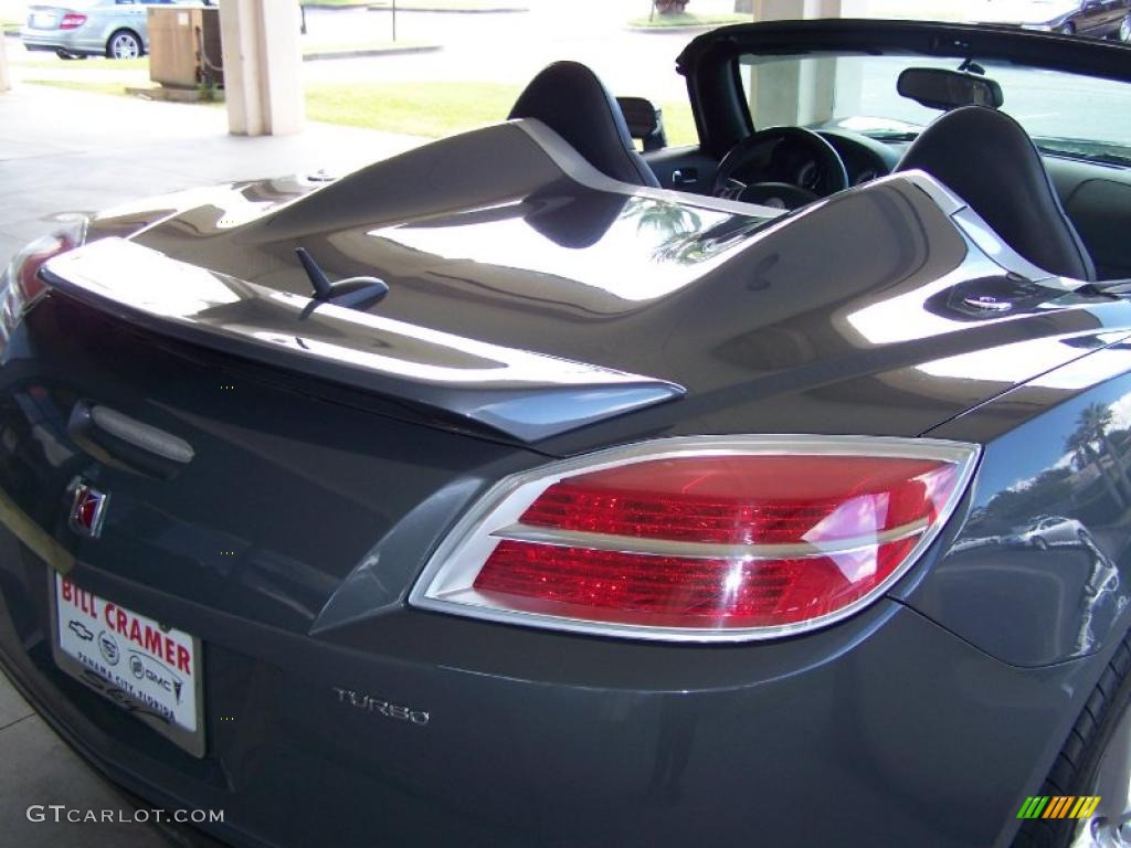 2008 Sky Red Line Roadster - Techno Gray / Black photo #18