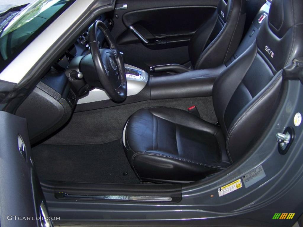 2008 Sky Red Line Roadster - Techno Gray / Black photo #23