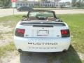 2000 Crystal White Ford Mustang GT Convertible  photo #18