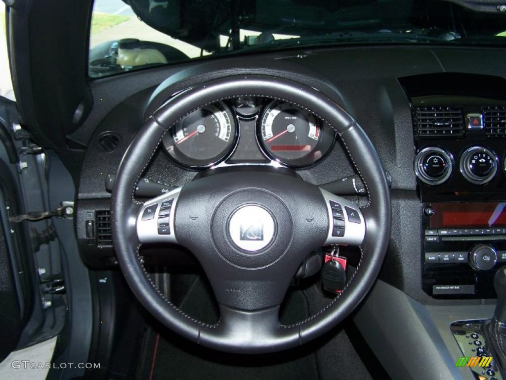 2008 Sky Red Line Roadster - Techno Gray / Black photo #29