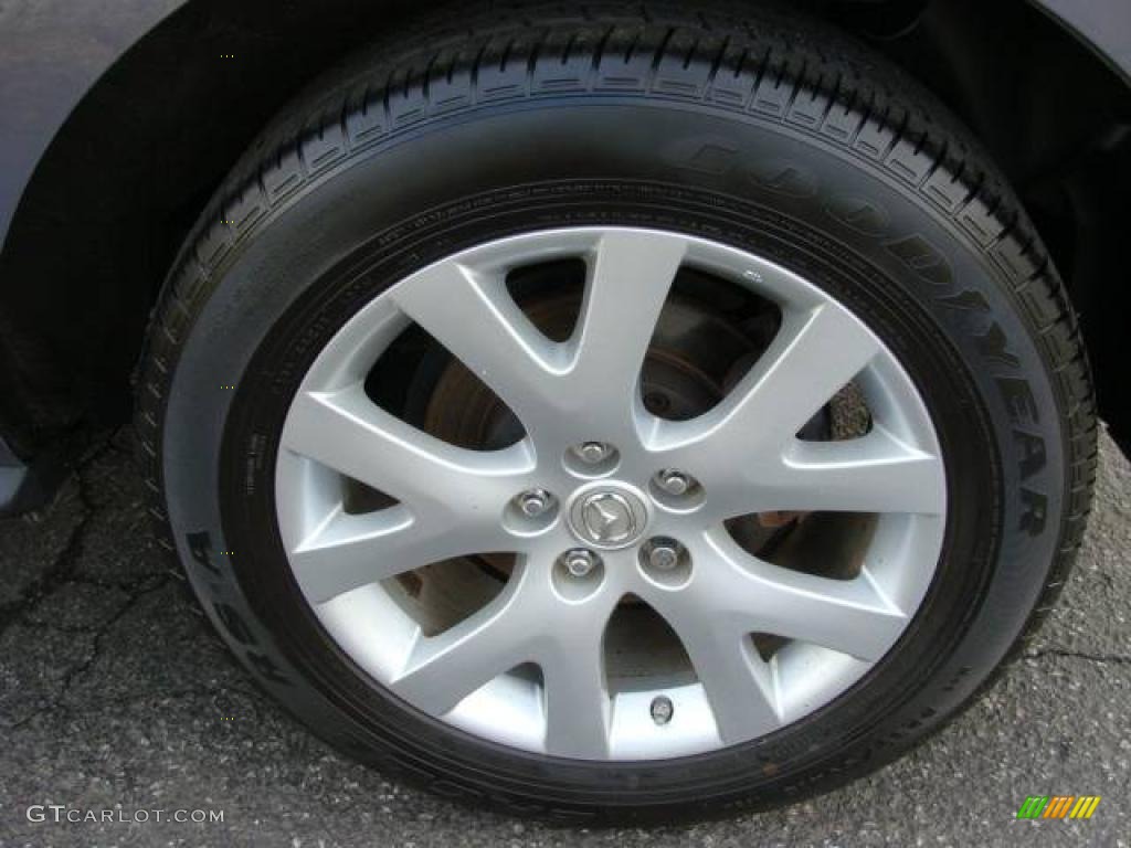 2007 CX-7 Sport - Galaxy Gray Mica / Black photo #14