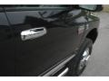 2007 Brilliant Black Crystal Pearl Dodge Ram 3500 Laramie Mega Cab 4x4 Dually  photo #15