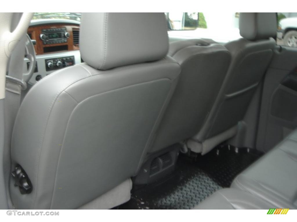 2007 Ram 3500 Laramie Mega Cab 4x4 Dually - Brilliant Black Crystal Pearl / Medium Slate Gray photo #50