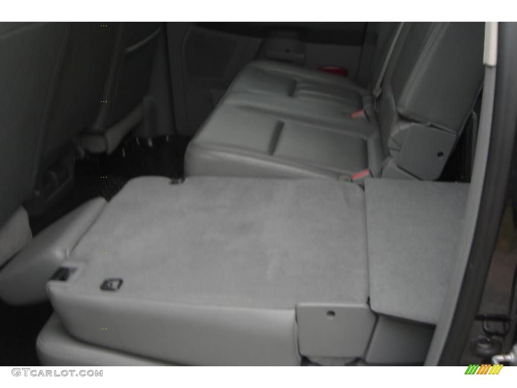 2007 Ram 3500 Laramie Mega Cab 4x4 Dually - Brilliant Black Crystal Pearl / Medium Slate Gray photo #52