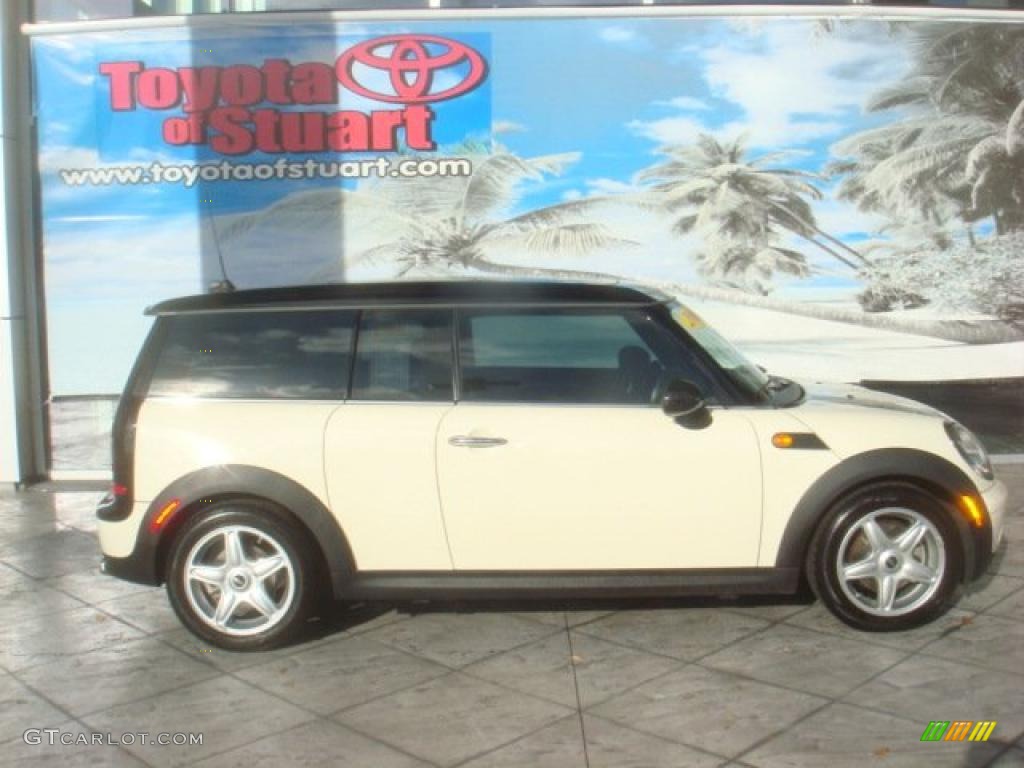 2008 Cooper Clubman - Pepper White / Malt Brown photo #1