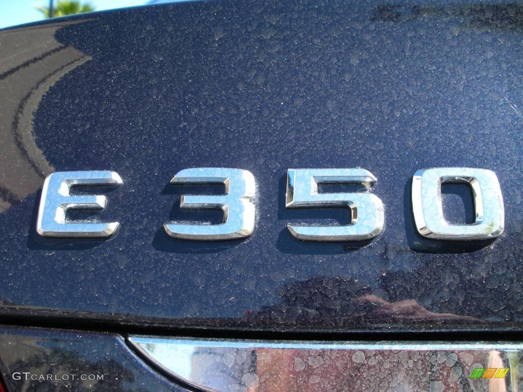 2007 E 350 Sedan - Capri Blue Metallic / Cashmere photo #9