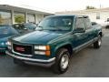 Laguna Green Metallic - Sierra 1500 SLE Extended Cab Photo No. 2