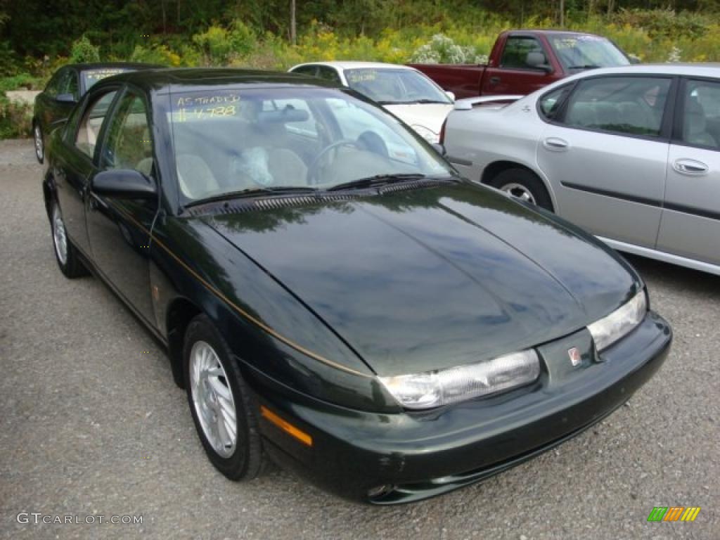 1999 S Series SL2 Sedan - Dark Green / Tan photo #1