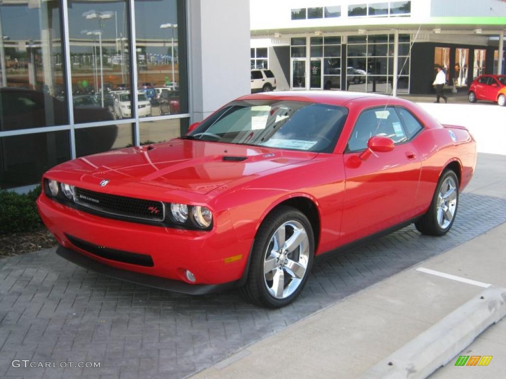 2010 Challenger R/T - TorRed / Dark Slate Gray photo #1