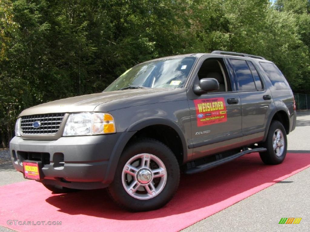 2004 Explorer XLS 4x4 - Mineral Grey Metallic / Medium Parchment photo #1