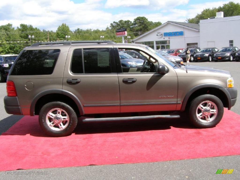 2004 Explorer XLS 4x4 - Mineral Grey Metallic / Medium Parchment photo #6