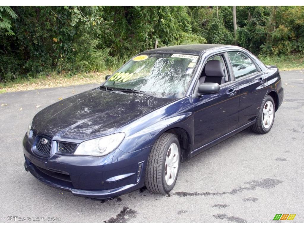 2006 Impreza 2.5i Sedan - Regal Blue Pearl / Anthracite Black photo #1