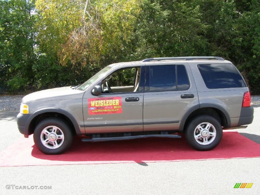 2004 Explorer XLS 4x4 - Mineral Grey Metallic / Medium Parchment photo #10