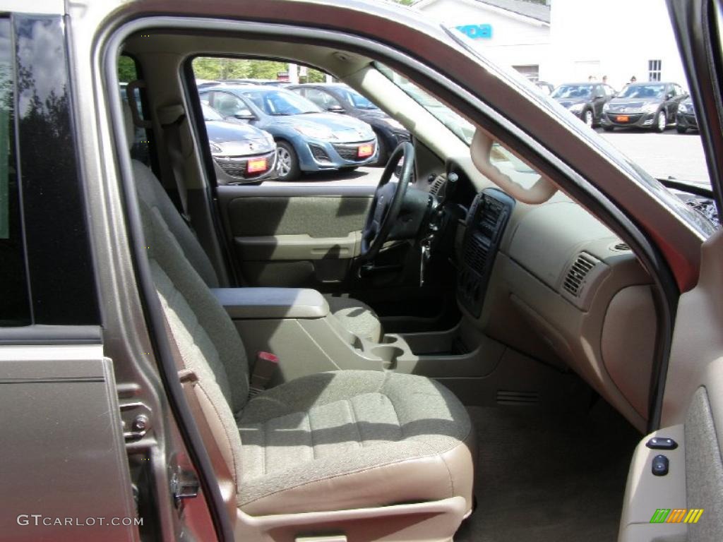 2004 Explorer XLS 4x4 - Mineral Grey Metallic / Medium Parchment photo #24