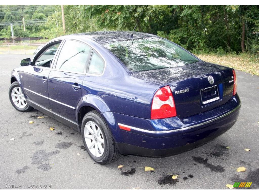 2004 Passat GLX 4Motion Sedan - Shadow Blue Metallic / Anthracite photo #7