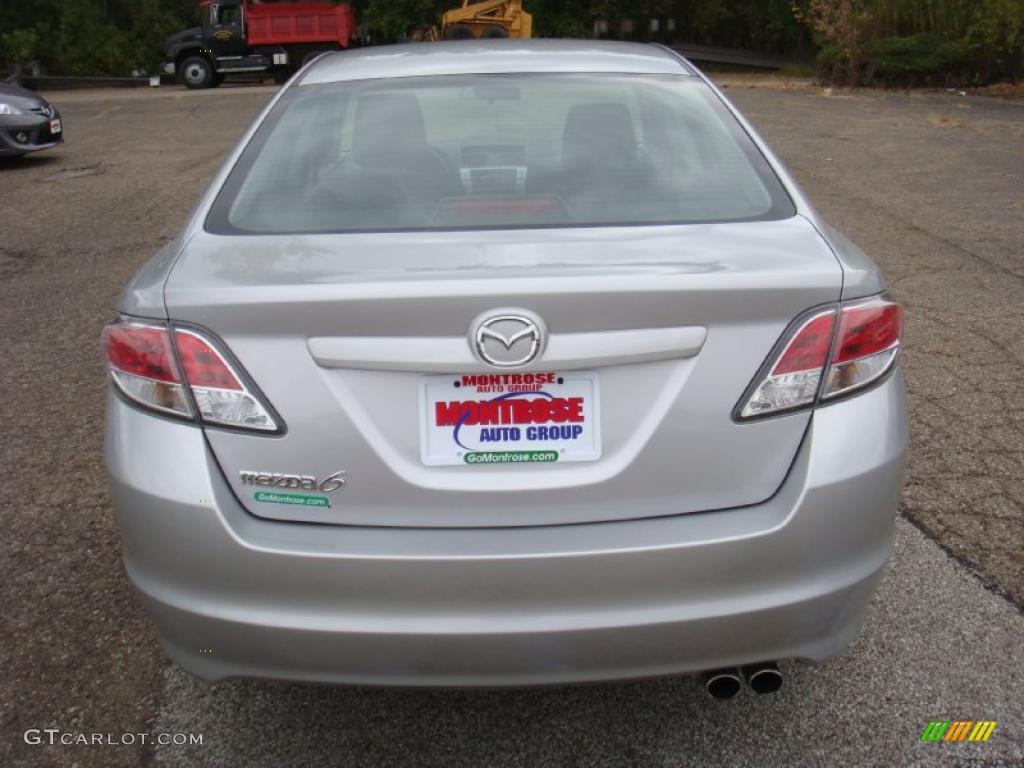 2009 MAZDA6 i Sport - Brilliant Silver Metallic / Black photo #8