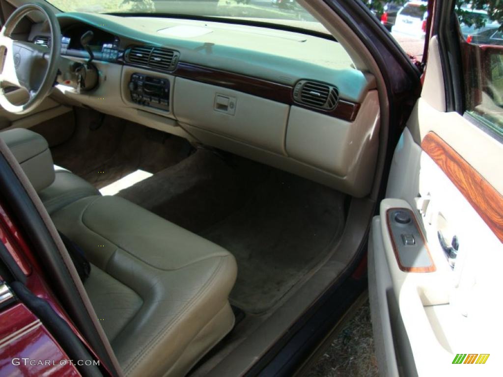 1997 DeVille Sedan - Dark Cherry Red Metallic / Shale/Neutral photo #15