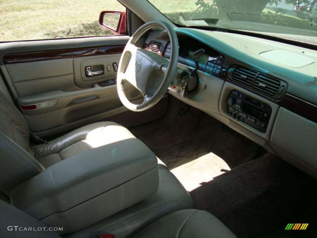 1997 DeVille Sedan - Dark Cherry Red Metallic / Shale/Neutral photo #16