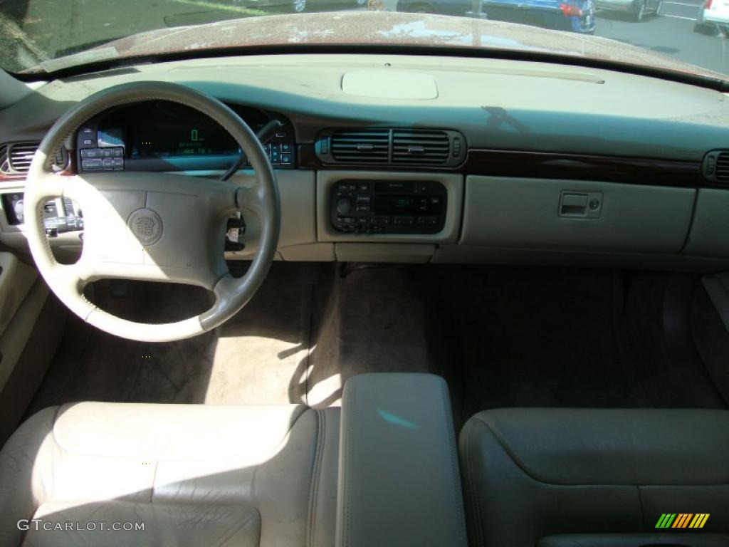 1997 DeVille Sedan - Dark Cherry Red Metallic / Shale/Neutral photo #22