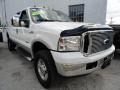 Oxford White - F350 Super Duty Lariat SuperCab 4x4 Photo No. 3