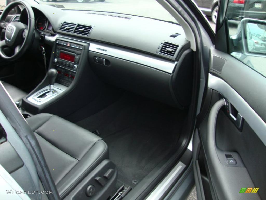 2008 A4 2.0T quattro Avant - Quartz Grey Metallic / Black photo #18