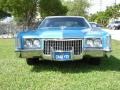 1972 Zodiac Blue Metallic Cadillac Eldorado Convertible  photo #2