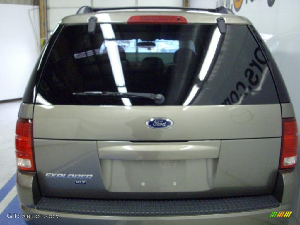 2004 Explorer XLT 4x4 - Mineral Grey Metallic / Graphite photo #4