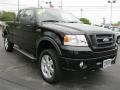 2008 Black Ford F150 FX4 SuperCab 4x4  photo #14