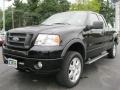 2008 Black Ford F150 FX4 SuperCab 4x4  photo #15