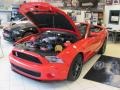 2011 Race Red Ford Mustang Shelby GT500 SVT Performance Package Convertible  photo #6