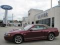 2004 40th Anniversary Crimson Red Metallic Ford Mustang GT Convertible  photo #3