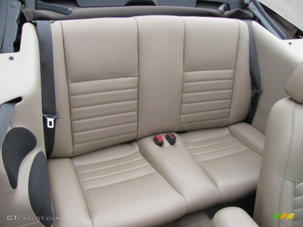 Medium Parchment Interior 2004 Ford Mustang GT Convertible Photo #36274423